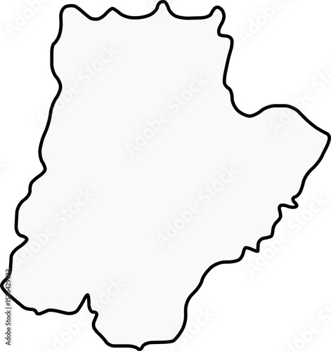 Portugal Regional Map – Vector illustration of districts and administrative divisions