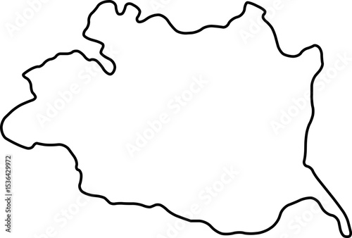 Portugal Regional Map – Vector illustration of districts and administrative divisions