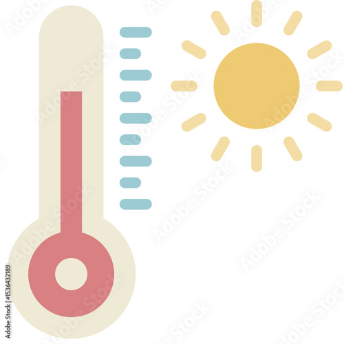 summer icon temperature
