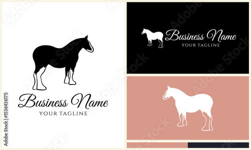 Horse Logo Design Variations. (112)