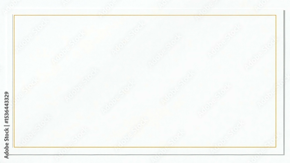 Obraz premium Blank white certificate template with gold border