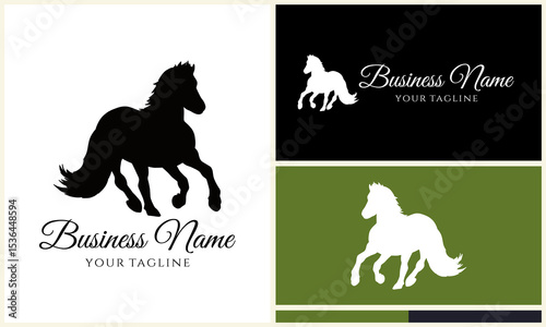 Horse Logo Design Variations. (200)
