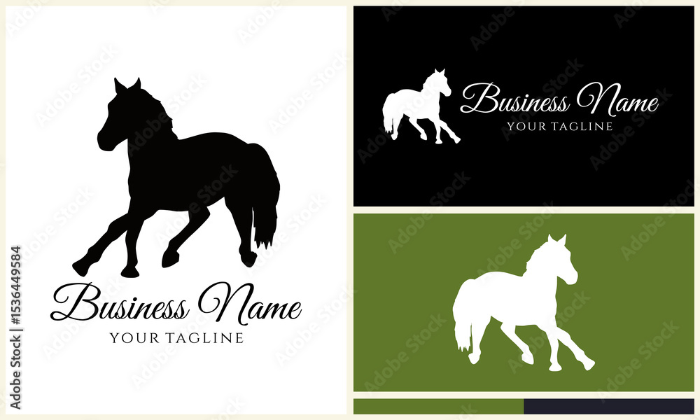 Obraz premium Horse Logo Design Variations. (207)