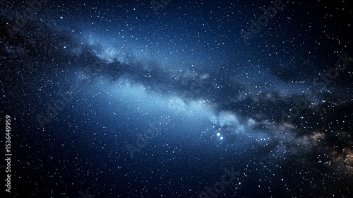A Serene and Mesmerizing Night Sky Filled with Countless Twinkling Stars
