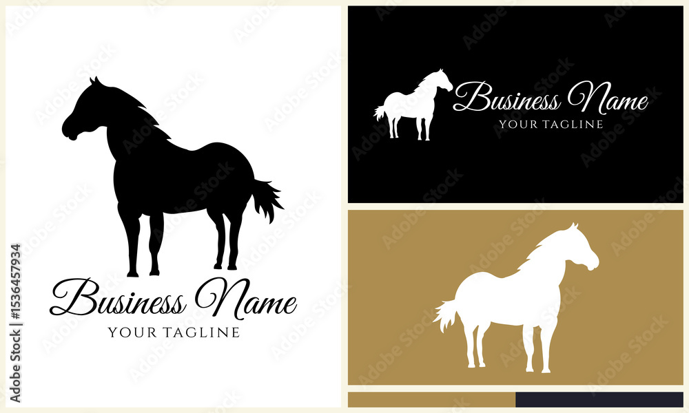 Obraz premium Horse Logo Designs. (11)