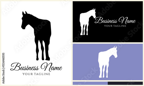 Horse Logo Silhouettes.