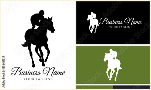 Horse Racing Logo Design.