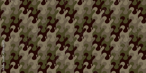 Abstract illustration background. Seamless pattern.Vector. 抽象的イラストパターン　背景素材