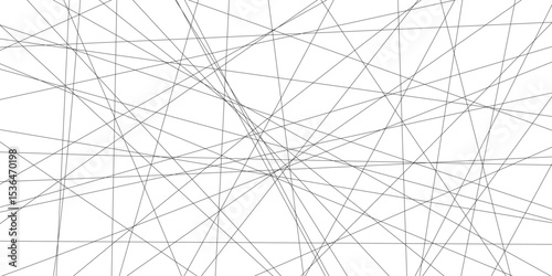 abstract black lines with white background. Creative and geometric shape with white luxury pattern and paper texture design in illustration with white line background.	
