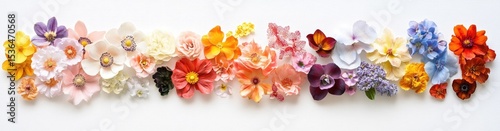 Wallpaper Mural Colorful flower arrangement Torontodigital.ca
