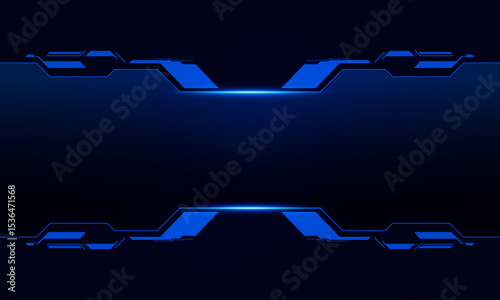 Sci fi futuristic user interface, HUD template frame design, Technology abstract background