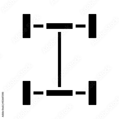 Chassis Glyph Icon