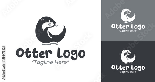Professional and Fun Otter Logo Design for Custom Branding