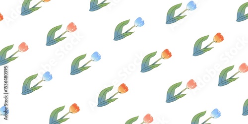 Soft Tulip Pattern