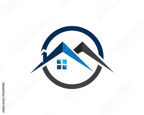 home buildings logo and symbols icons