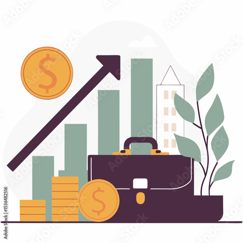 Strategic Financial Planning: Visualizing Generational Wealth Transfer, Investment Growth, and Business Development Success