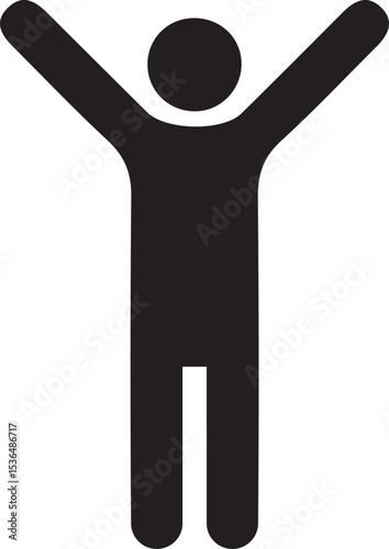 Celebrating Success A Simple Icon Representing Joy, Triumph, and Achievement