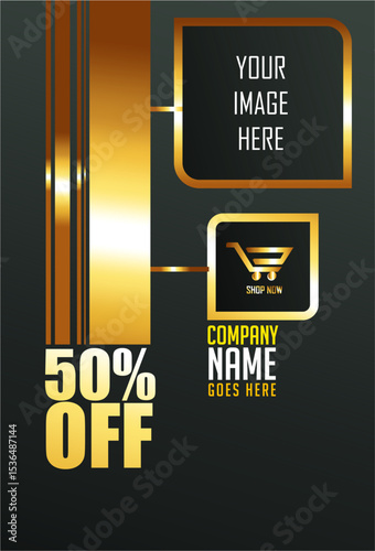 Discount on Shopping Template