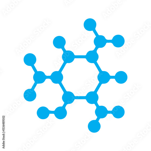 biotechnology cell colored icon