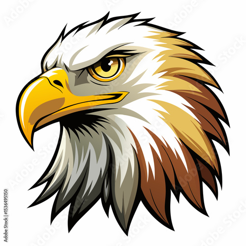 bald eagle vector illustration