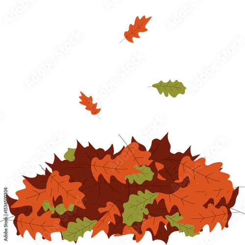 Autumn Leaf Pile 