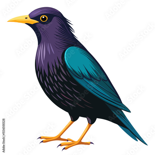 blue bird cartoon