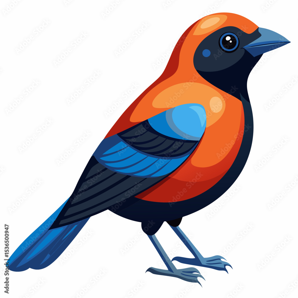 Fototapeta premium bird on branch