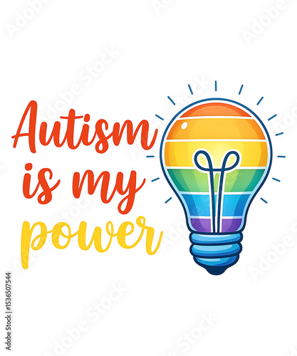 Autism is my power photo
