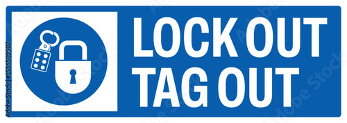 mandatory safety signs v2 uppercase text_lock out tag out landscape size 1/2 a4,a3,a2,a1	
 