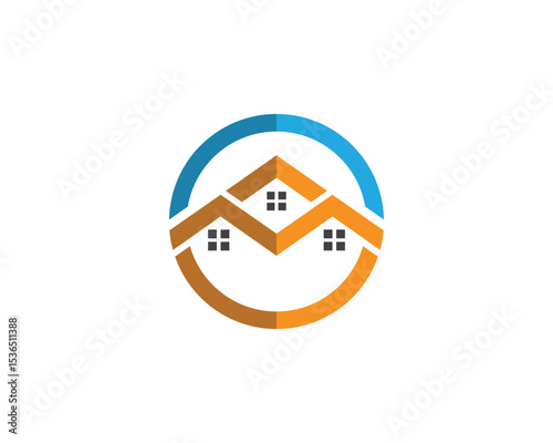 home buildings logo and symbols icons