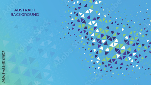 Abstract Triangle Background Vector