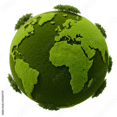 green planet earth