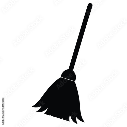 broom and dustpan