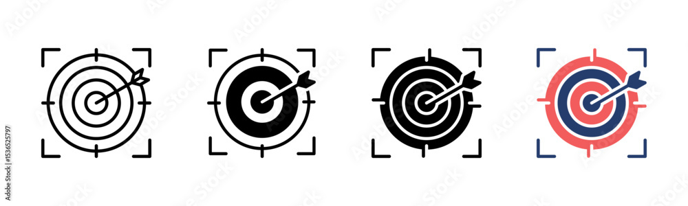Goal Tracker icon sheet multiple style collection Goal Tracker icon sheet multiple style collection