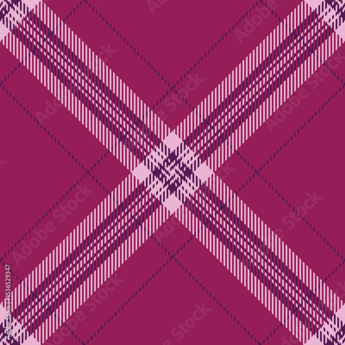 Customizable pattern tartan plaid, hispanic background vector texture. Coloured fabric seamless check textile in pink and light colors.