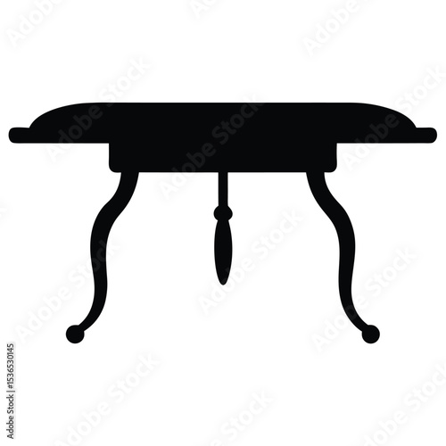 old wooden table