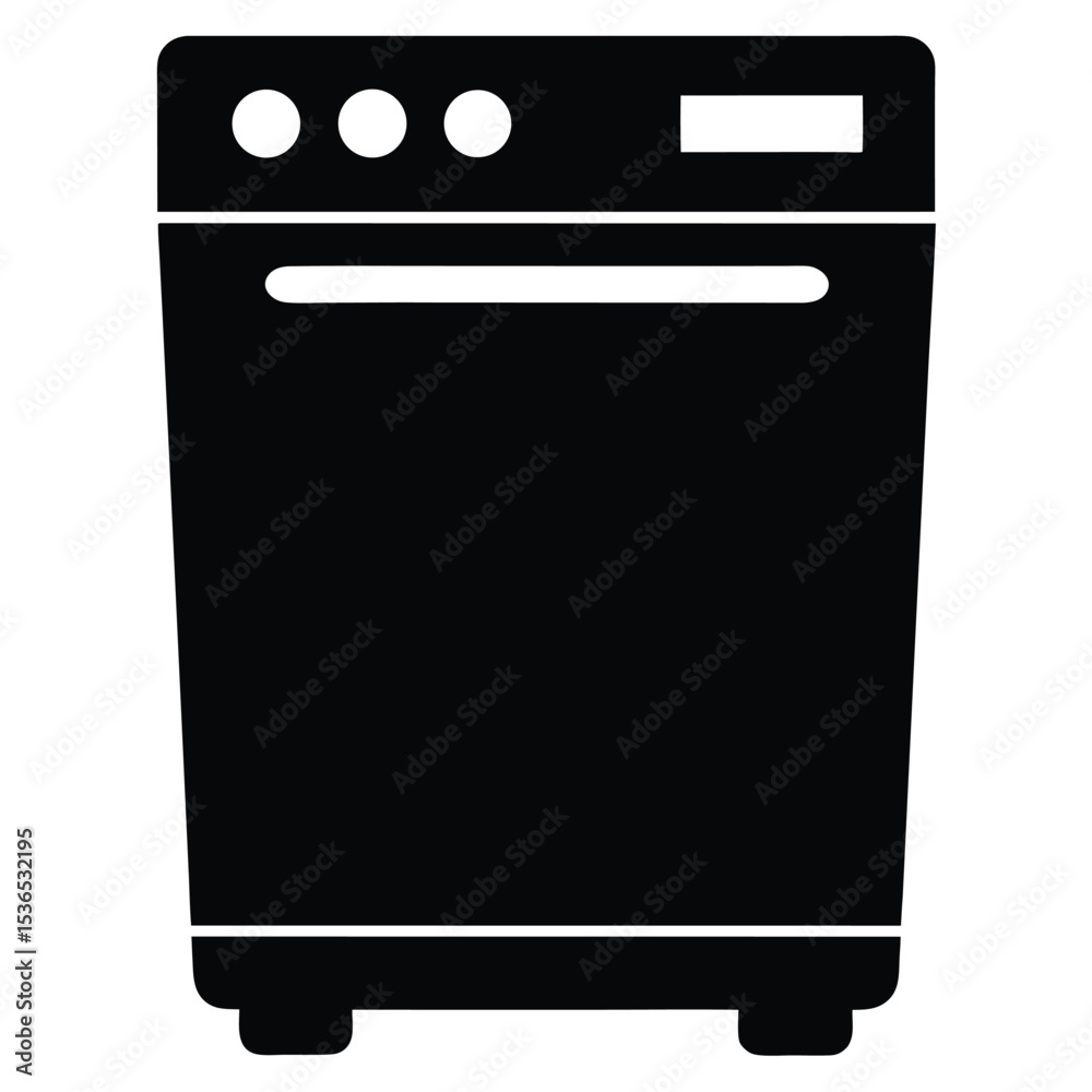 electric stove isolated on white background