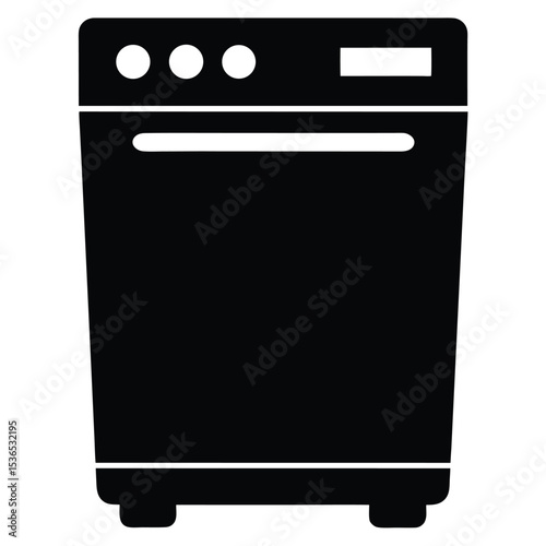 electric stove isolated on white background