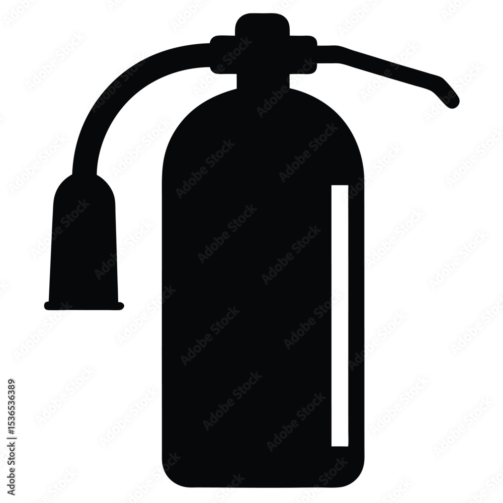 Fototapeta premium fire extinguisher vector illustration