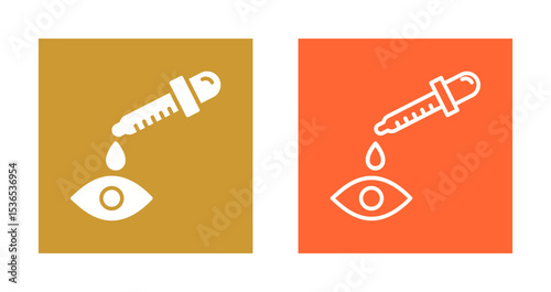 Eye Drop Icon Design