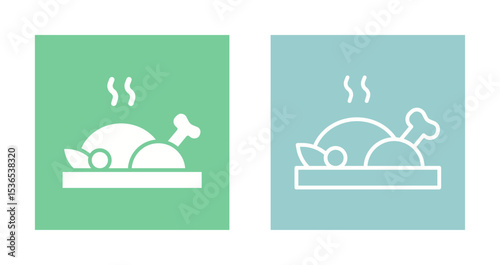 Family Dinner Icon Design