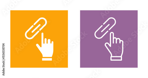 Link Click Icon Design