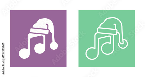 Holiday Music Icon Design