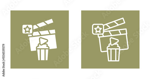 Holiday Movies Icon Design