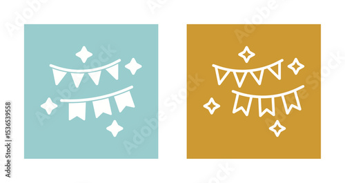 Festive Decor Icon Design