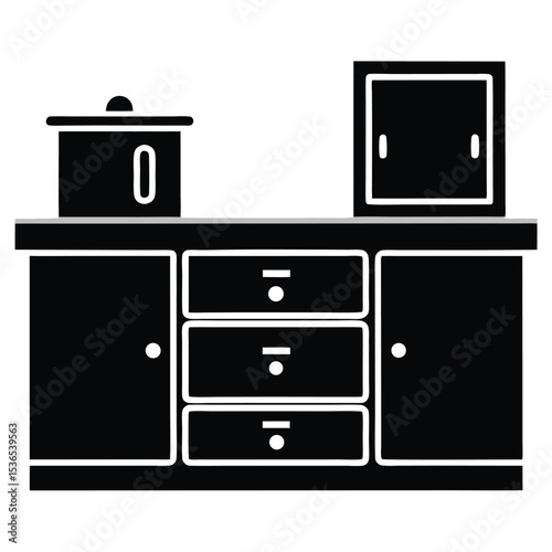 furniture icons set