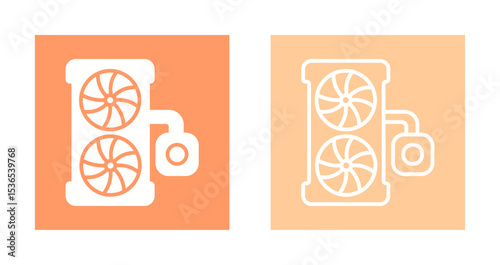 Cooling System Icon Design