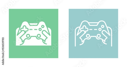Gaming Setup Icon Design