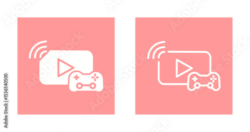 Gaming Streamer Icon Design