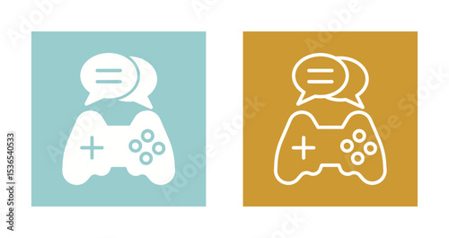 Gaming Chat Icon Design